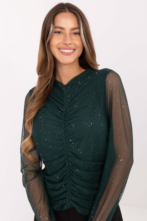 Halenka tmavě zelená Halenka tmavě zelená