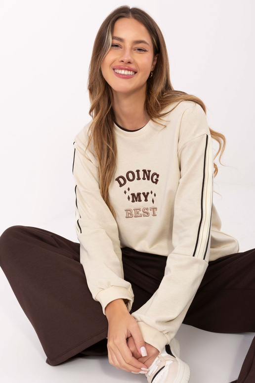 Svetr RV světle pískové barvy