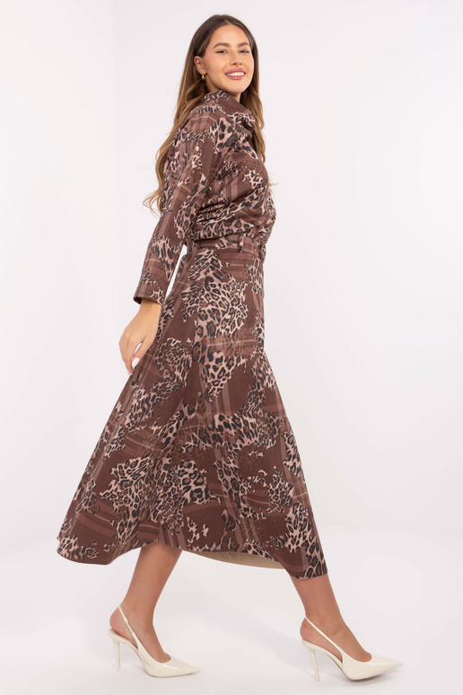 Sukně tmavě pískové barvy