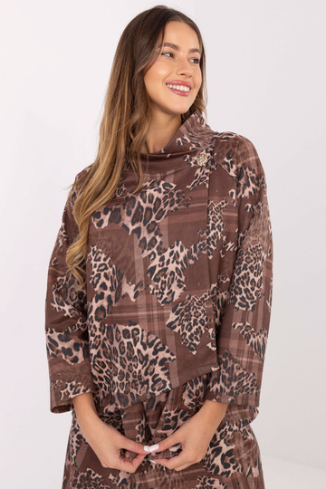 IT svetr tmavě pískové barvy 2