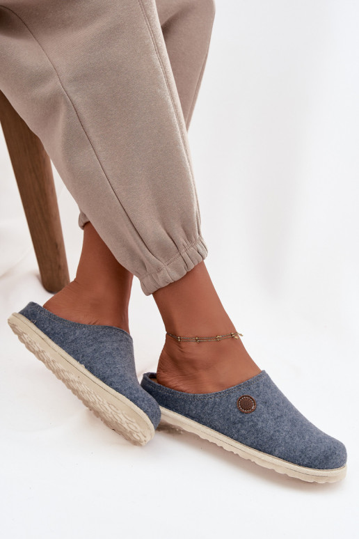 boty domácí Pantofle  Inblu CS000047 světle modrá