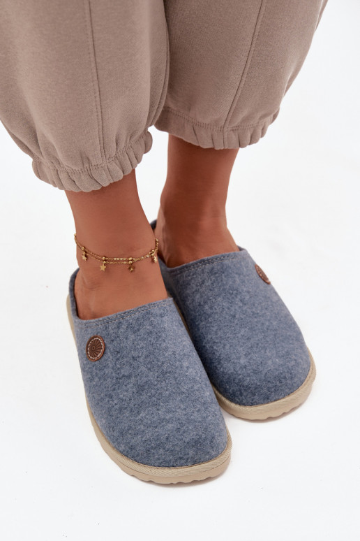 boty domácí Pantofle  Inblu CS000047 světle modrá