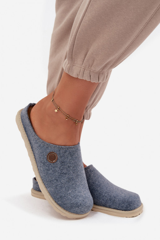 boty domácí Pantofle  Inblu CS000047 světle modrá