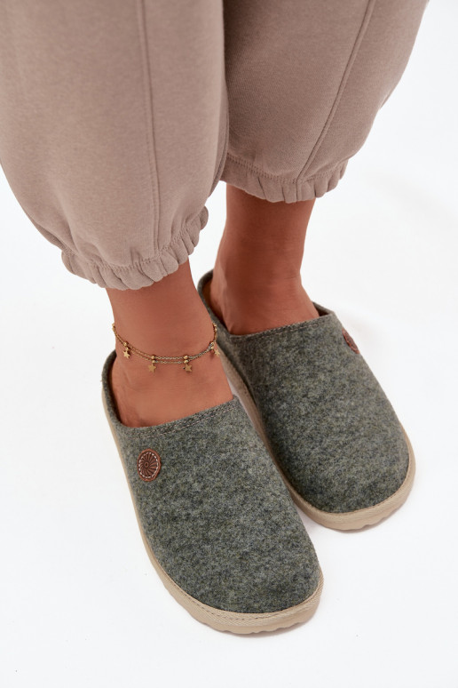 boty domácí Pantofle  Inblu CS000047 zelené