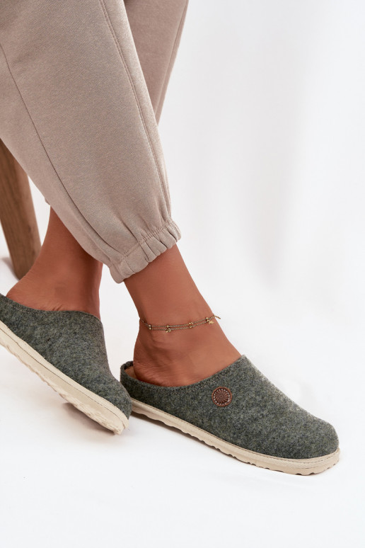 boty domácí Pantofle  Inblu CS000047 zelené