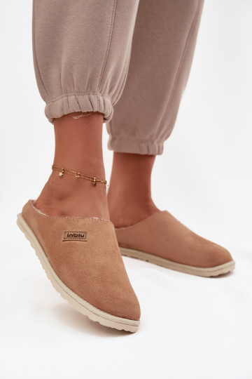 Pantofle  boty domácí Inblu CS000045 Camel 2