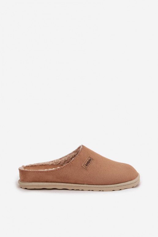 Pantofle  boty domácí Inblu CS000045 Camel