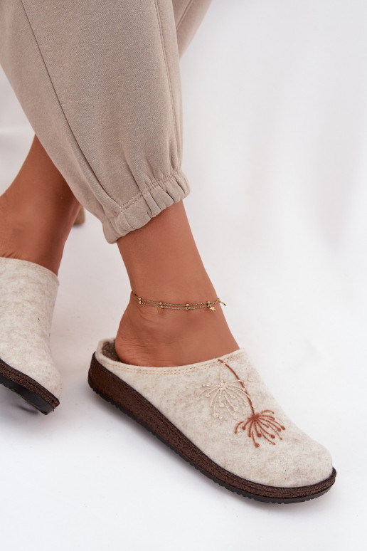  boty domácí Pantofle Inblu NL000011 béžové