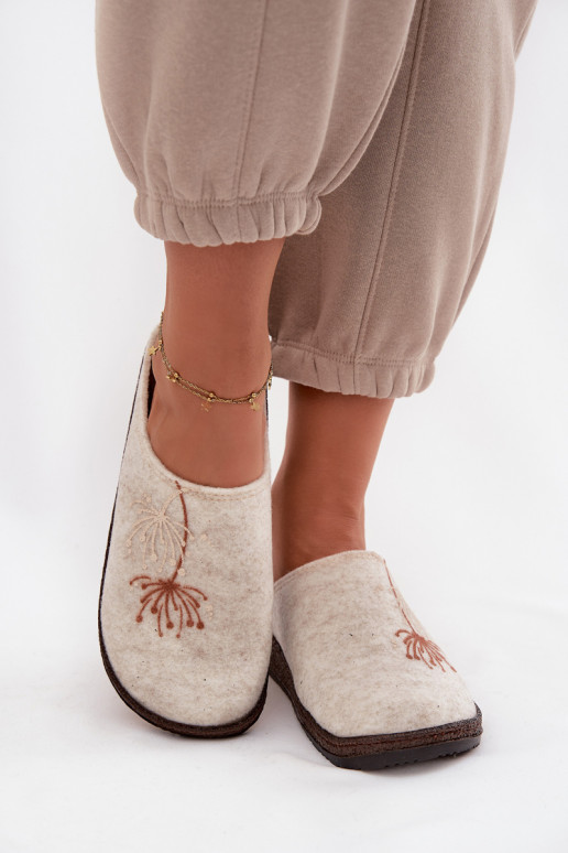  boty domácí Pantofle Inblu NL000011 béžové