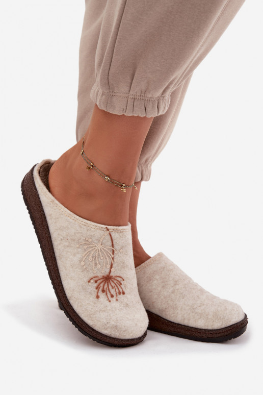  boty domácí Pantofle Inblu NL000011 béžové