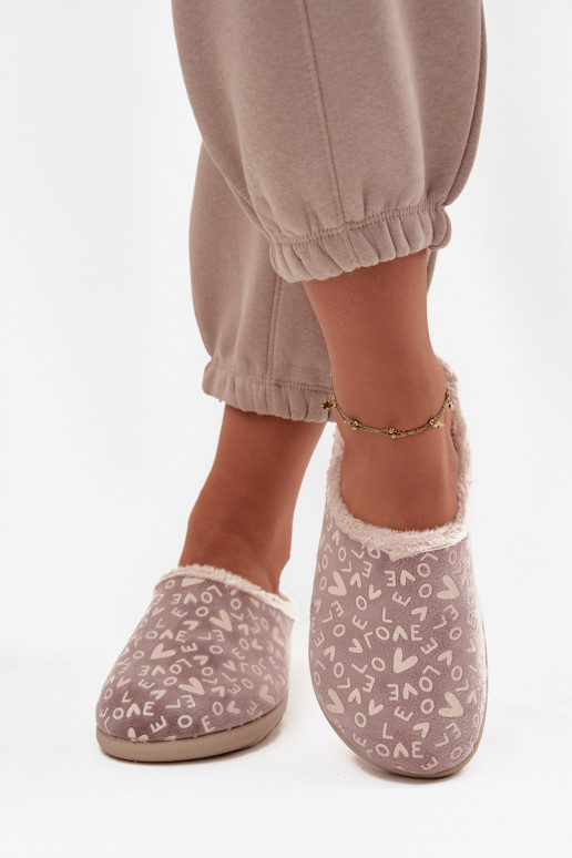 Pantofle  Love Inblu ET000032 béžové