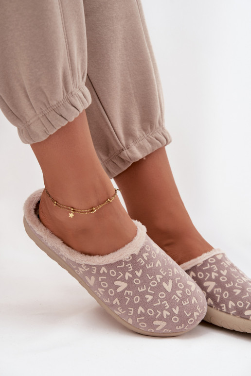 Pantofle  Love Inblu ET000032 béžové