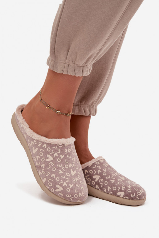 Pantofle  Love Inblu ET000032 béžové