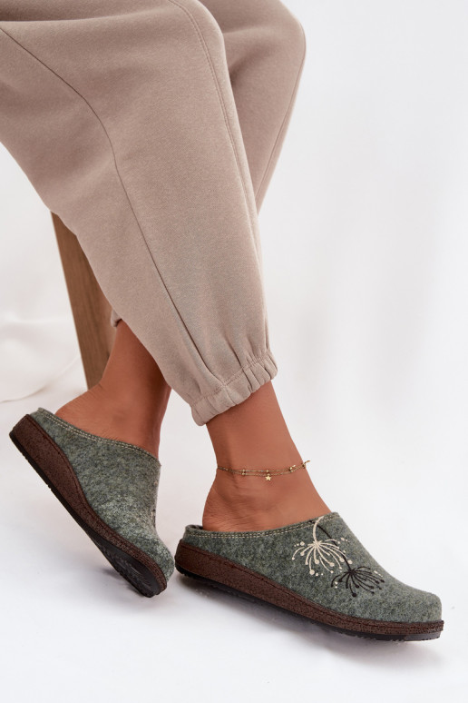  boty domácí Pantofle Inblu NL000011 zelené