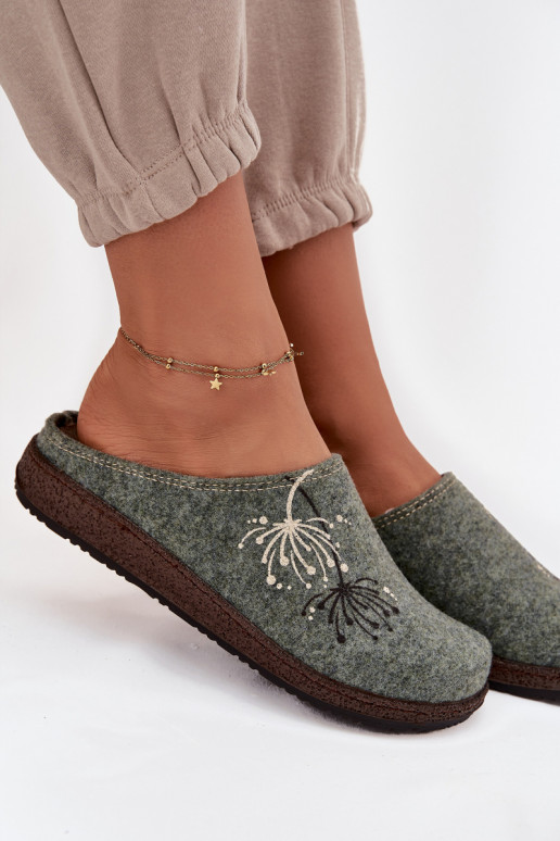  boty domácí Pantofle Inblu NL000011 zelené