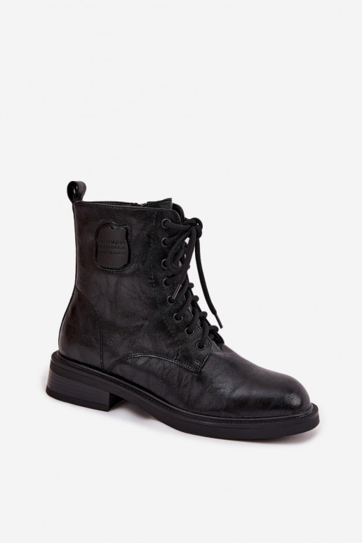 Dřeváky Dámské boty   Detalem  K7180-01 Černé