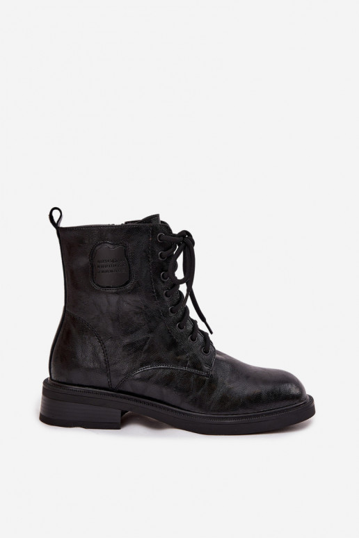 Dřeváky Dámské boty   Detalem  K7180-01 Černé