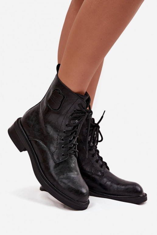 Dřeváky Dámské boty   Detalem  K7180-01 Černé