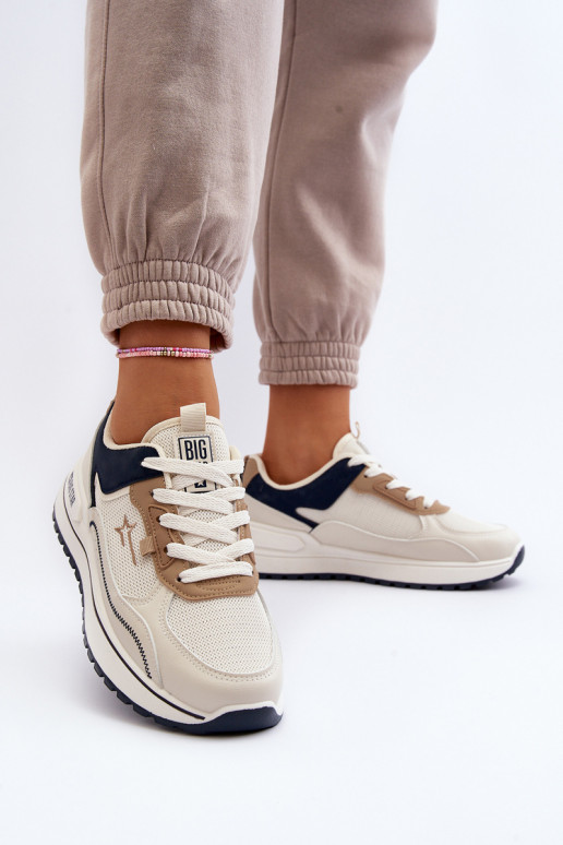 Tenisky  Big Star NN274A092 béžové