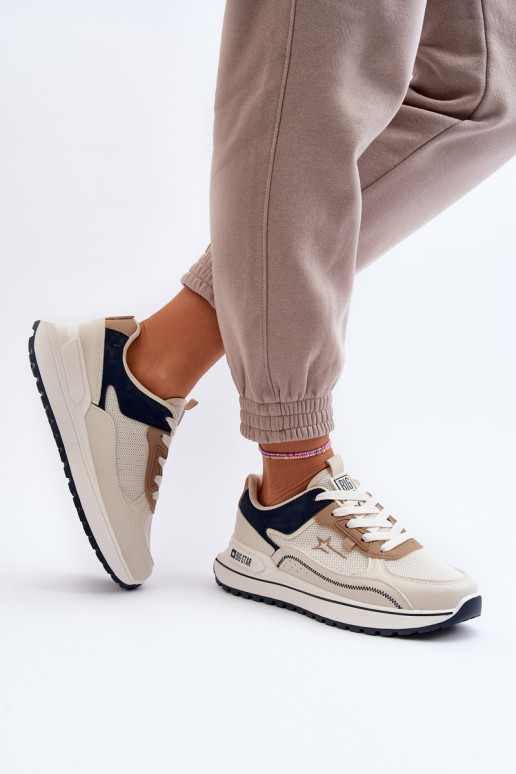 Tenisky  Big Star NN274A092 béžové