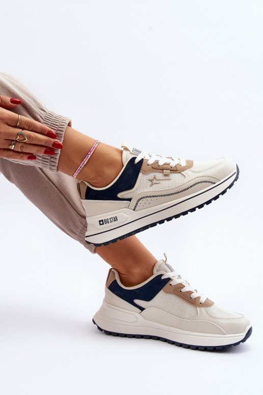 Tenisky  Big Star NN274A092 béžové