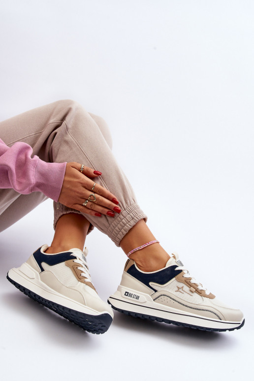 Tenisky  Big Star NN274A092 béžové