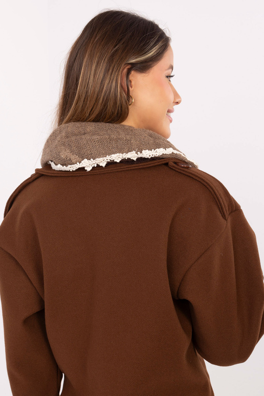 Šála AT CH ENEC hnědá