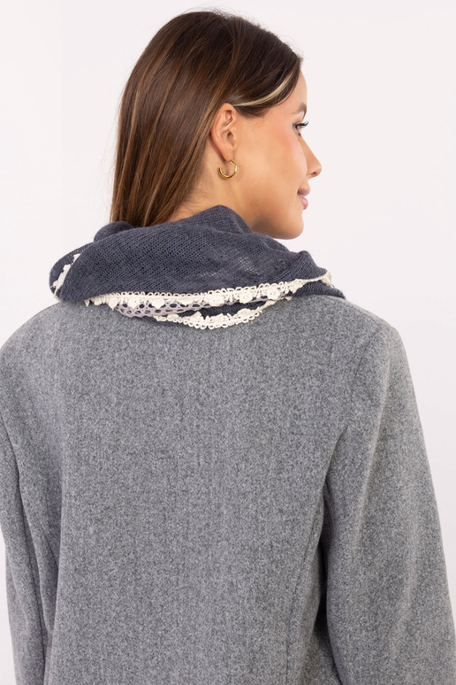 Šála AT tmavě modrá