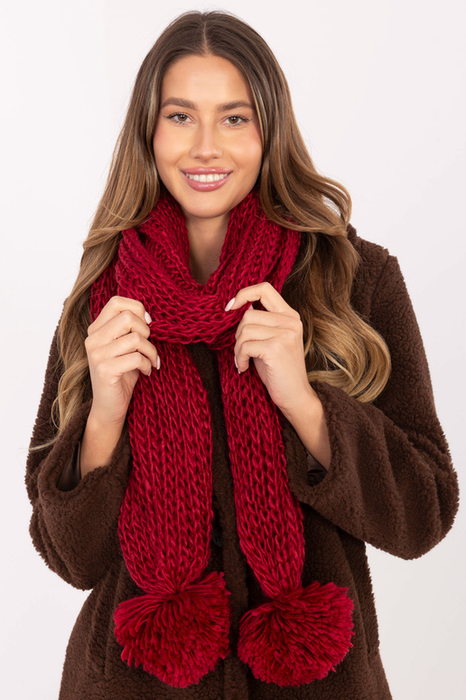 Červený AT šál šála