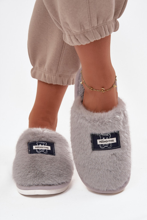 boty domácí Pantofle   šedá Maelis