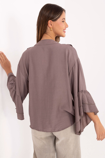 Košile tmavě píseňová