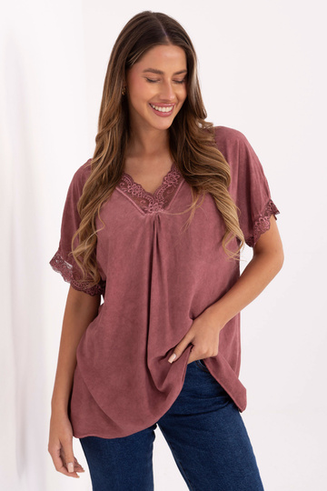 Tmavě růžová halenka