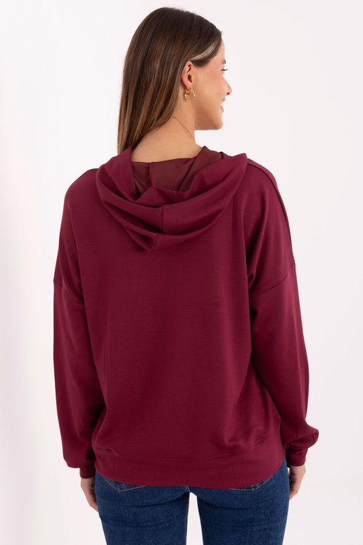 Bordová blůza RV BL