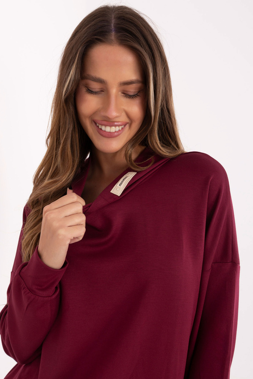 Bordová blůza RV BL