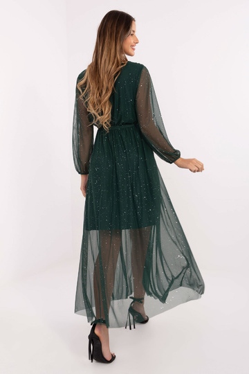 Tmavě zelené šaty IT 2