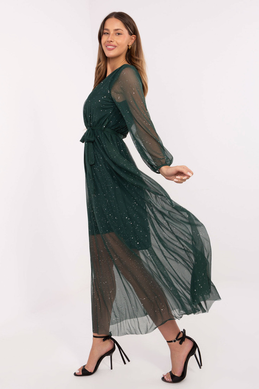 Tmavě zelené šaty IT