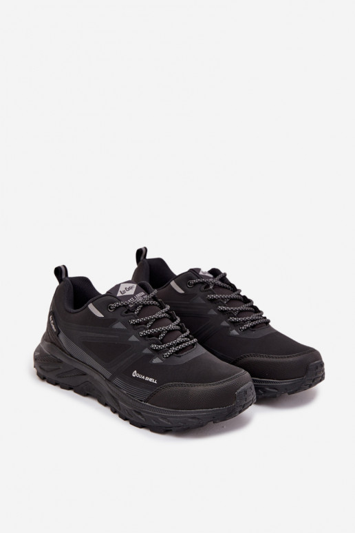 turistické boty  Lee Cooper LCJ-25-01-3717 Černé turistické boty  Lee Cooper LCJ-25-01-3717 Černé