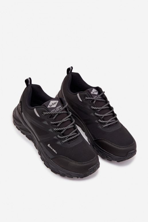 turistické boty  Lee Cooper LCJ-25-01-3717 Černé turistické boty  Lee Cooper LCJ-25-01-3717 Černé