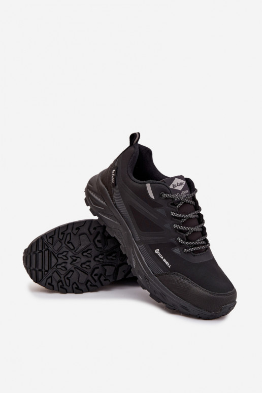 turistické boty  Lee Cooper LCJ-25-01-3717 Černé turistické boty  Lee Cooper LCJ-25-01-3717 Černé