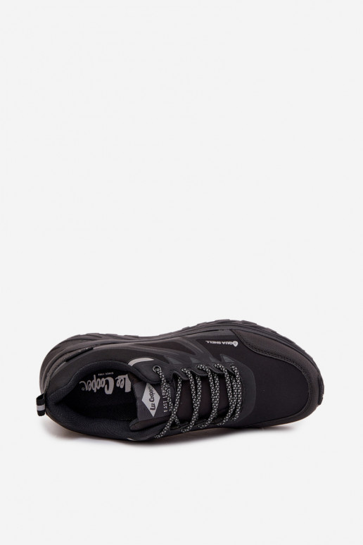 turistické boty  Lee Cooper LCJ-25-01-3717 Černé turistické boty  Lee Cooper LCJ-25-01-3717 Černé
