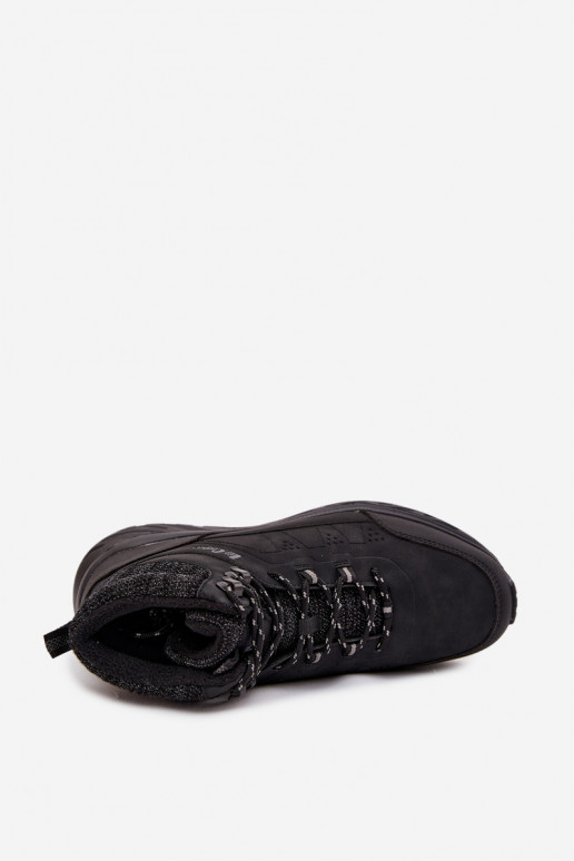 turistické boty  zateplené Lee Cooper LCJ-25-01-3723M Černé turistické boty  zateplené Lee Cooper LCJ-25-01-3723M Černé