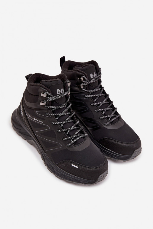 turistické boty  zateplené Lee Cooper LCJ-25-01-3710 Černé turistické boty  zateplené Lee Cooper LCJ-25-01-3710 Černé