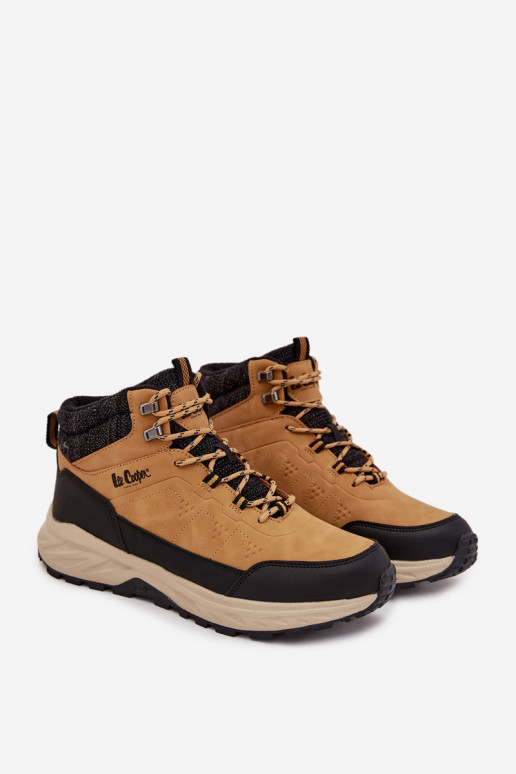 turistické boty  zateplené Lee Cooper LCJ-25-01-3724M Camel turistické boty  zateplené Lee Cooper LCJ-25-01-3724M Camel