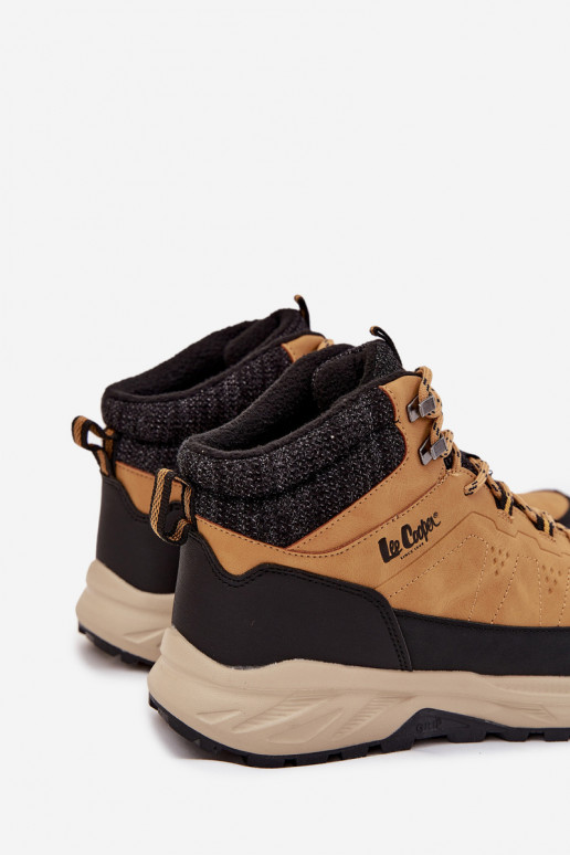 turistické boty  zateplené Lee Cooper LCJ-25-01-3724M Camel turistické boty  zateplené Lee Cooper LCJ-25-01-3724M Camel