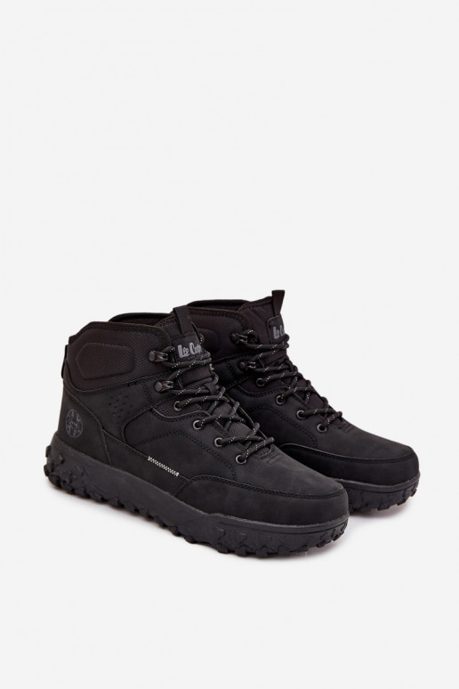 zimní boty  boty zateplené Lee Cooper LCJ-25-01-3725 Černé zimní boty  boty zateplené Lee Cooper LCJ-25-01-3725 Černé
