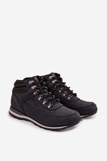turistické boty  zateplené Lee Cooper LCJ-25-03-3844M Černé