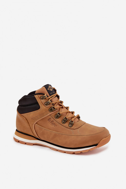 turistické boty  zateplené Lee Cooper LCJ-25-03-3843M Camel turistické boty  zateplené Lee Cooper LCJ-25-03-3843M Camel