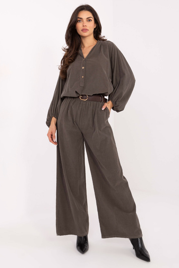 Tmavě khaki kalhoty IT 2