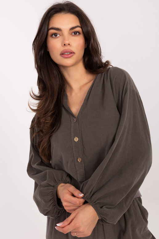 Košile tmavě khaki