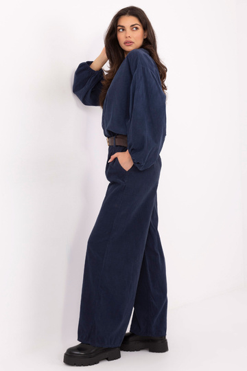 Kalhoty tmavě modré